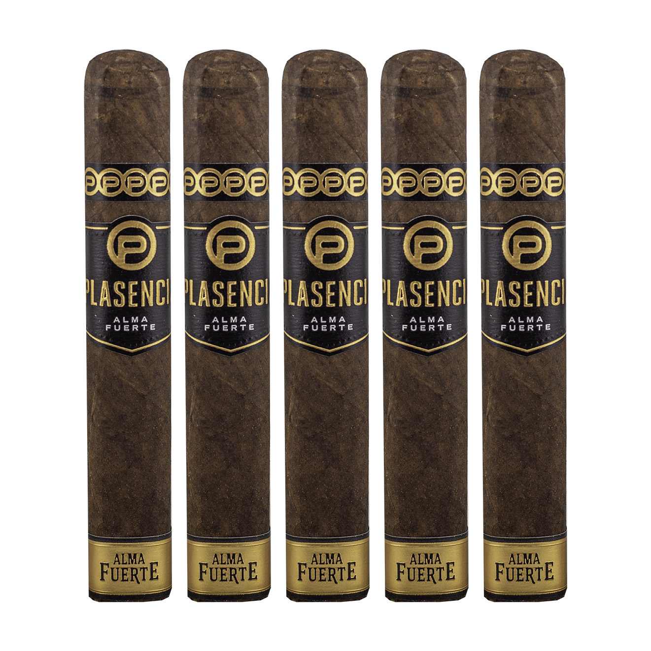 Plasencia Alma Fuerte Robustus I Robusto Cigar - 5 Pack